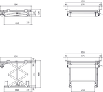 PPL2035 projektor lift Vogels