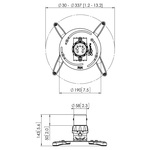 PPC1500W PROJEKTOR TARTÓ Vogels