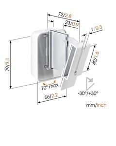 SOUND3200 WH hangfaltartó Vogels